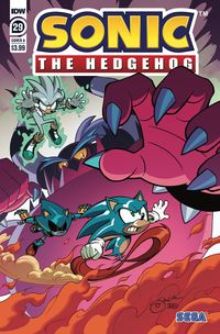 [The cover for Sonic The Hedgehog #29 (Cover A Lawrence)]