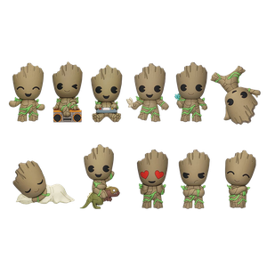 [Guardians Of The Galaxy: 3D Foam Bag Clips: Groot (Product Image)]