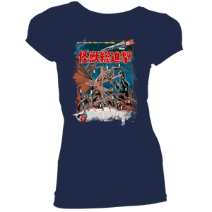 [Godzilla: Women's Fit T-Shirt: Destroy All Monsters (Product Image)]