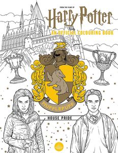 [Harry Potter: Hufflepuff House Pride: The Official Colouring Book (Product Image)]