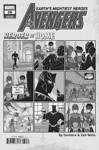 [Avengers #36 (Gurihiru Heroes At Home Variant) (Product Image)]