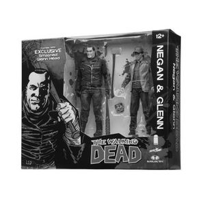 [Walking Dead: Action Figure 2 Pack: Negan & Glenn (B&W & Bloody) (Product Image)]