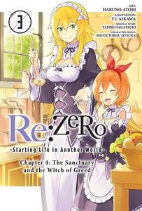 [Re: ZERO: Starting Life In Another World: Chapter 4: The Sanctuary & The Witch Of Greed: Volume 3 (Product Image)]