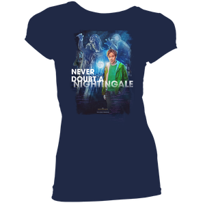 [Doctor Who: The Lonely Assassins: Women's Fit T-Shirt: Never Doubt A Nightingale (Product Image)]