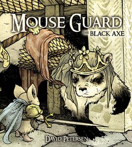 [Mouse Guard: The Black Axe (Hardcover - Titan Edition) (Product Image)]
