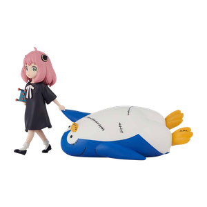 [Spy X Family: Break Time Collection PVC Statue: Anya Forger & Penguin (Product Image)]