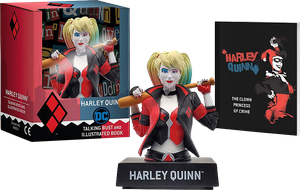 [Harley Quinn Talking Figure & Illustrated Book (Product Image)]