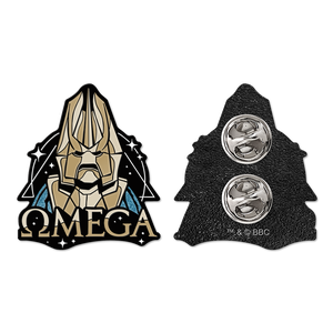 [Doctor Who: The 60th Anniversary Diamond Collection: Enamel Pin Badge: Omega (Product Image)]