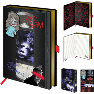[The Exorcist: A5 Premium VHS Notebook (Product Image)]