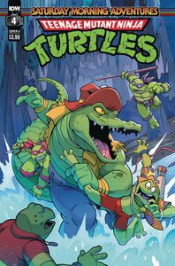 [Teenage Mutant Ninja Turtles: Saturday Morning Adventures 2023 #4 (Cover A Lawrence) (Product Image)]