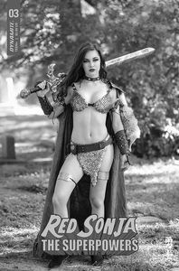 [Red Sonja: The Superpowers #3 (Cover E Polson Cosplay) (Product Image)]
