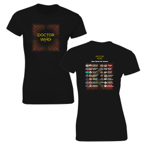 [Doctor Who: Women's Fit T-Shirt: Tour Dates (Product Image)]