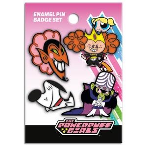 [Powerpuff Girls: Pin Badge Set: Awesome Villains (Product Image)]