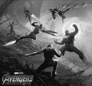 [Marvels Avengers: Infinity War: Art Of Movie (Slipcase Hardcover) (Product Image)]