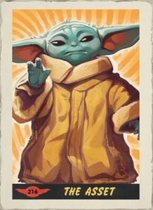 [Star Wars Insider #216 (Grogu Trading Card Virgin Cover) (Product Image)]