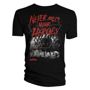[The Boys: T-Shirt: Never Meet Your Heroes (Product Image)]