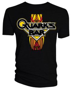 [Star Trek: Deep Space Nine: T-Shirt: Quark's Bar (Black) (Product Image)]