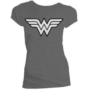 [DC: T-Shirts: Wonder Woman Logo (Skinny Fit) (Product Image)]