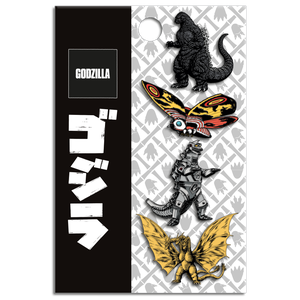 [Godzilla: Enamel Pin Badge Set: Monsters (Product Image)]