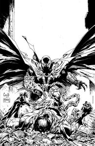 [Batman/Spawn #1 (One Shot) (Cover P Todd McFarlane Signed Edition) (Product Image)]