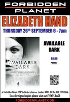 [Elizabeth Hand Signing Available Dark (Product Image)]