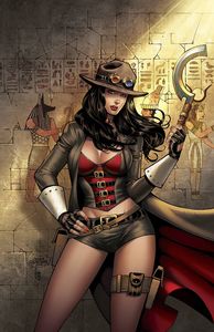[Grimm Fairy Tales: Van Helsing Vs The Mummy Of Amun Ra #4 (Cover C Salo) (Product Image)]
