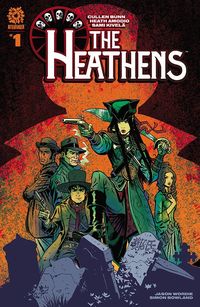 [The cover for Heathens #1 (Cover A Kivela With Wordie)]