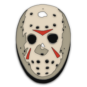 [Friday The 13th: Enamel Pin Badge: Hockey Mask (Product Image)]