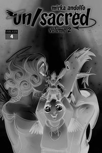[Mirka Andolfos: Unsacred: Volume 2 #4 (Andolfo Negative Cover B Variant) (Product Image)]
