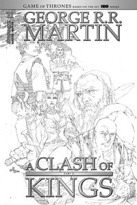 [George R.R. Martin's A Clash Of Kings #11 (Rubi Black & White Variant) (Product Image)]