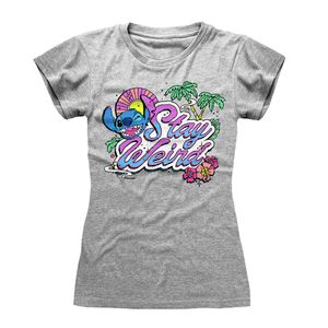 [Lilo & Stitch: T-Shirt: Stay Weird (Skinny Fit) (Product Image)]