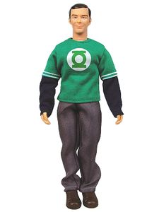 [Big Bang Theory: Series 1 Retro Action Figures: Sheldon Green Lantern The Flash (Product Image)]
