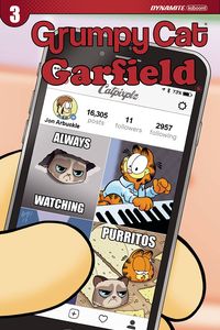 [Grumpy Cat/Garfield #3 (Cover D Fleecs) (Product Image)]