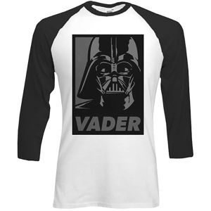 [Star Wars: Baseball Shirts: Vader Block (Product Image)]