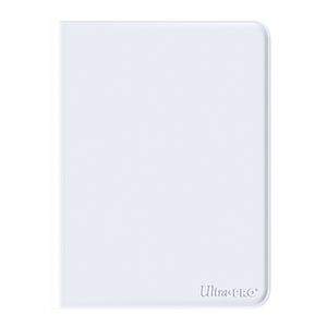 [Ultra Pro: Vivid 9-Pocket Zippered PRO-Binder: White (Product Image)]