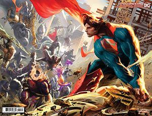 [Action Comics #1050 (Cover W Alexander Lozano Wraparound Card Stock Variant) (Product Image)]