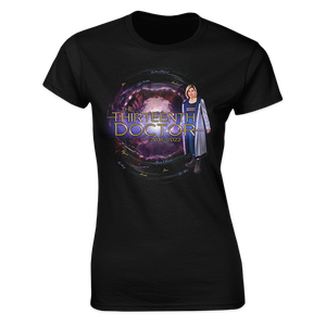 [Doctor Who: The 60th Anniversary Diamond Collection: Women's Fit T-Shirt: The Thirteenth Doctor (Product Image)]