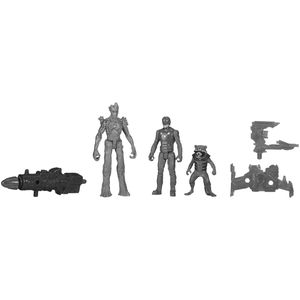 [Guardians Of Galaxy: Wave 1 Action Figure 2 Packs: Groot With Rocket & Nova Corps (Product Image)]