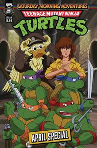 [Teenage Mutant Ninja Turtles: Saturday Morning Adventures: April Special #1 (Cover B Jones) (Product Image)]