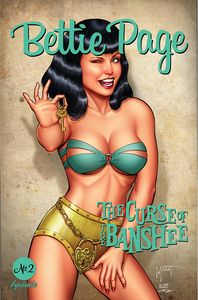 [Bettie Page: The Curse Of The Banshee #2 (Cover A Mychaels) (Product Image)]