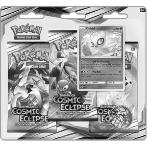 [Pokemon: Trading Card Game: Sun & Moon: Cosmic Eclipse Blister 3 Pack Booster (Product Image)]