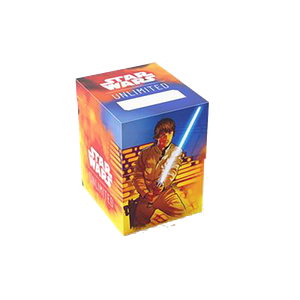 [Star Wars: Unlimited: Soft Crate Deck Box: Luke/Vader (Product Image)]