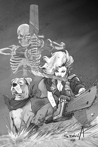 [Death To Army Of Darkness #2 (Davila Black & White Virgin Variant) (Product Image)]