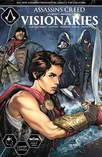 [The cover for Assassin's Creed: Visionaries #1 (Cover A Connecting)]