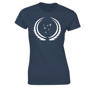 [Star Trek: Discovery: Women's Fit T-Shirt: 32nd Century Federation Logo (Product Image)]