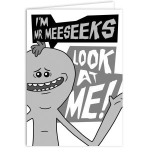 [Rick & Morty: Greetings Card: I'm Mr Meeseeks (Product Image)]