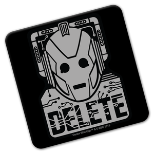 [Doctor Who: Flashback Collection: Coaster: Cybermen Delete! (Product Image)]