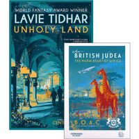 [Lavie Tidhar signing Unholy Land (Product Image)]