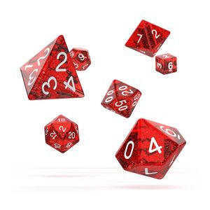 [Oakie Doakie Dice: RPG 7 Set: Speckled Red (Product Image)]