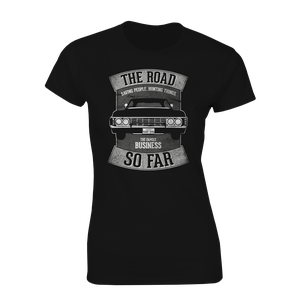 [Supernatural: Women's Fit T-Shirt: The Road So Far (Product Image)]